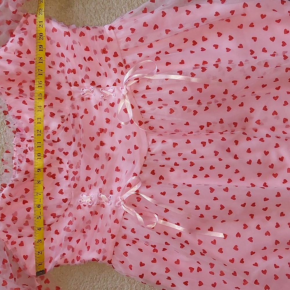 NWT Sugar Thrillz Dolls Kill Pink Heavenly Affair Babydoll Dress Sz 3X - Picture 11 of 15